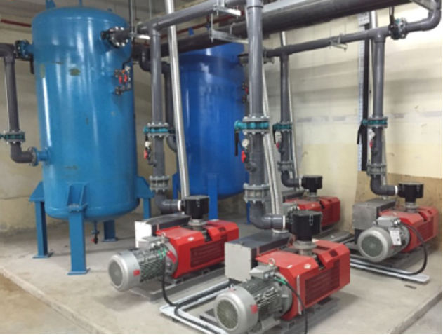 Process vacuum equipment